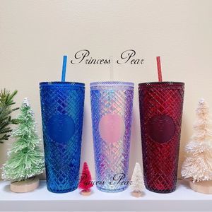 Starbucks Jeweled Tumbler Bundle - HOLIDAYS 2022 - Azure, Merlot, Unicorn